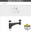 Миниатюра фото парковый фонарь fumagalli ektor 4000/midipilar/vivi 1l led-hip v50.372.a10.lxd6l | 220svet.ru