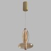 Миниатюра фото подвесной светодиодный светильник crystal lux sp7w led amber | 220svet.ru