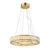 Миниатюра фото подвесная светодиодная люстра favourite gloriole 4780-5p | 220svet.ru