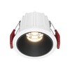 Миниатюра фото встраиваемый светильник maytoni alfa led dl043-01-10w3k-rd-wb | 220svet.ru