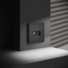 Миниатюра фото розетка телевизионная встраиваемая tv+rj45 кат. 6 voltum s70 vls060707 (графит) | 220svet.ru