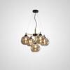Миниатюра фото подвесная люстра imperium loft etna d57 amber 344131-26 | 220svet.ru