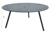Миниатюра фото стол кофейный уличный черный d100*38см garda decor 129kn-01450 | 220svet.ru