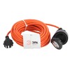 Миниатюра фото удлинитель силовой эра upx-1-2x0.75-10m-ip44 б0043036 | 220svet.ru