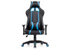 Миниатюра фото компьютерное кресло woodville blok light blue / black 15137 | 220svet.ru