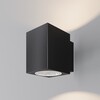 Миниатюра фото уличный настенный светильник maytoni block o507wl-l10b3k | 220svet.ru