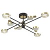 Миниатюра фото потолочная светодиодная люстра odeon light denzel 4321/63cl | 220svet.ru