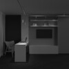 Миниатюра фото трековый магнитный подвесой светильник  maytoni focus led flarity tr157-1-12w3k-pt | 220svet.ru