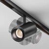 Миниатюра фото трековый низковольтный светильник maytoni focus zoom exility x tr244-4-12wtw-dsz-b | 220svet.ru