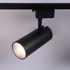Миниатюра фото трековый светодиодный светильник эра tr5-30 cob bk б0049055 | 220svet.ru