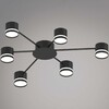 Миниатюра фото люстра reluce 06730-0.3-06 gx53 bk | 220svet.ru