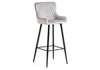 Миниатюра фото барный стул mint light gray / black | 220svet.ru