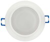 Миниатюра фото светильник встраиваемый декоративный эра dk99 wh под лампу mr16 gu5.3 белый б0058393 | 220svet.ru