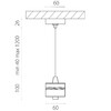 Миниатюра фото подвесной светильник с верхней светящейся частью lightstar 590050-4000 | 220svet.ru