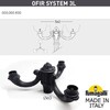 Миниатюра фото парковый фонарь fumagalli nebo ofir/globe 400 3l g40.202.r30.aye27 | 220svet.ru