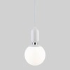 Миниатюра фото подвесной светильник eurosvet 50158/1 белый | 220svet.ru