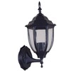 Миниатюра фото настенный фонарь reluce 00837-0.2-001sw bk | 220svet.ru