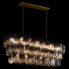 Миниатюра фото подвесная люстра loft it gradient 10482/1200r smoke | 220svet.ru