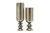 Миниатюра фото ваза декоративная золотистая 15*15*44см garda decor 71pn-32023 | 220svet.ru