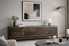 Миниатюра фото тумба под tv 4-х дверная шпон garda decor 151sv-10003 | 220svet.ru