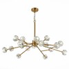 Миниатюра фото подвесная люстра st luce romano sl1166.303.18 | 220svet.ru