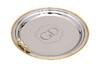 Миниатюра фото поднос круглый garda decor 95im-16520 | 220svet.ru