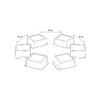 Миниатюра фото светильник светодиодный эра грильято spo-646-3-5k-b6 36вт 5000к 89х89мм домино 100х100 черный 6 кубиков драйвер б0063082 | 220svet.ru