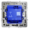 Миниатюра фото выключатель встраиваемый для жалюзи 10а voltum s70 vls020704 (шелк) | 220svet.ru