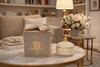 Миниатюра фото свеча ароматическая blonde vanilla в вазе в упаковке 185 гр. garda decor 96cn-45015 | 220svet.ru