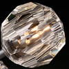 Миниатюра фото подвесная люстра imperium loft rh boule de cristal linear chandelier 6 nickel 240203-22 | 220svet.ru