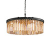 Миниатюра фото люстра odeon 10b black/amber delight collection | 220svet.ru