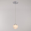Миниатюра фото подвесной светильник delight collection md25030003-1a chrome/clear | 220svet.ru