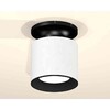 Миниатюра фото комплект накладного светильника ambrella light techno spot xs7401080 swh/pbk/sbk белый песок/черный полированный/черный песок (n7926, c7401, n7021) | 220svet.ru