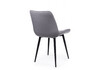 Миниатюра фото стул на металлокаркасе woodville седа темно-серый (zd 995) / черный 632383 | 220svet.ru