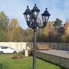 Миниатюра фото садово-парковый фонарь fumagalli ricu/ofir/rut 3l+1 e26.157.r31.axe27 | 220svet.ru