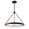 Миниатюра фото подвесной светильник md8790-1b black/silver delight collection | 220svet.ru