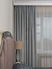 Миниатюра фото портьера silkу 30 голубая димаут 275*260 garda decor 121gd-00030 | 220svet.ru