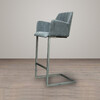 Миниатюра фото стул барный стив roomers furniture steve barstool/graphite66 | 220svet.ru
