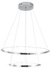 Миниатюра фото подвесная светодиодная люстра zortes ringolight zrs.33322.63c | 220svet.ru