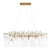 Миниатюра фото подвесная люстра loft it waterfall 10350/1000l ab | 220svet.ru