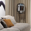 Миниатюра фото торшер delight collection 9355f black/smoky | 220svet.ru