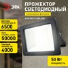 Миниатюра фото прожектор светодиодный уличный эра lpr-042-3-65k-050 б0064410 | 220svet.ru