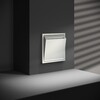 Миниатюра фото выключатель встраиваемый карточный 16а voltum s70 vls010705 (сталь) | 220svet.ru