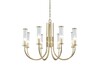 Миниатюра фото подвесная люстра newport 4558/c new gold | 220svet.ru