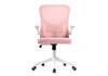 Миниатюра фото компьютерное кресло woodville konfi pink / white 15331 | 220svet.ru