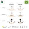Миниатюра фото люстра-вентилятор mantra slim fan 9006 | 220svet.ru