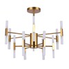 Миниатюра фото подвесная люстра arte lamp ramona a7410pl-24pb | 220svet.ru
