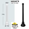 Миниатюра фото парковый столб fumagalli mizar 000.151.000.a0 | 220svet.ru