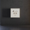 Миниатюра фото накладка для розетки с заземлением и защитными шторками, с usb a+c voltum s70 vls001013 (хлопок) | 220svet.ru