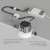 Миниатюра фото точечный светодиодный светильник denkirs dk2431-wh | 220svet.ru